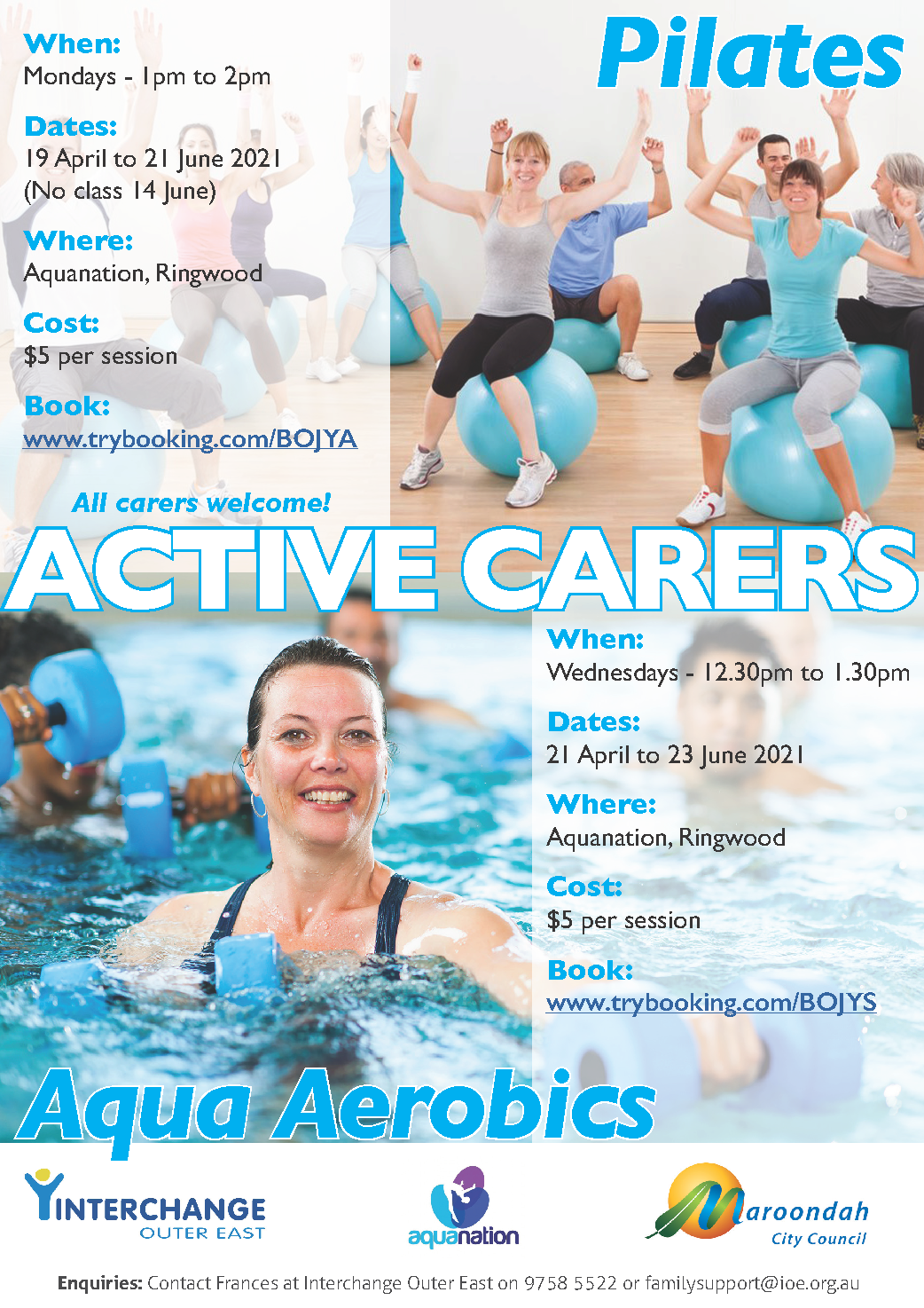 Active Carers Pilates