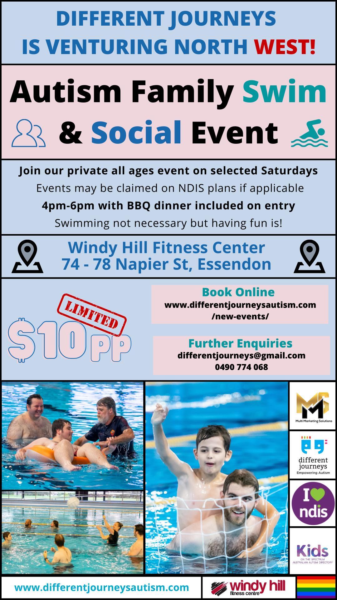 Windy Hill Autism Swim/Social Night